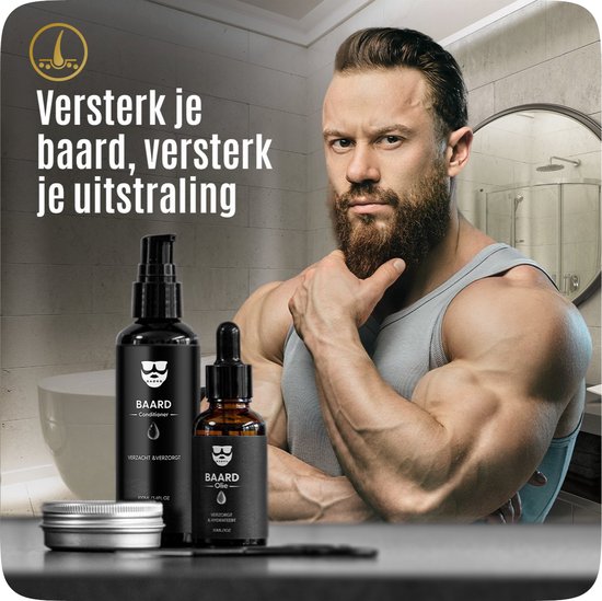 BAØRD Baard Conditioner Voor Mannen 100ml – Baard Verzorging Mannen – Voor Korte & Lange Baard– Beard Conditioner – Baardconditioner – Voor Snor & Baard – Barber - Baardverzorging - Baardstyling - Baard Producten - Heren Verzorging