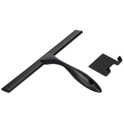 RVS Douchewisser - Doucheschraper 10 Inch Rubberblad - met Zuignap Haak