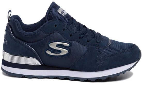 Skechers Og 85 - Goudn Gurl - Dames Sneakers - Navy