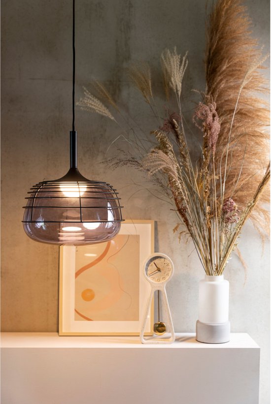 Zuiver Smokey Hanglamp - Zwart - 35.50x35.50x180 cm