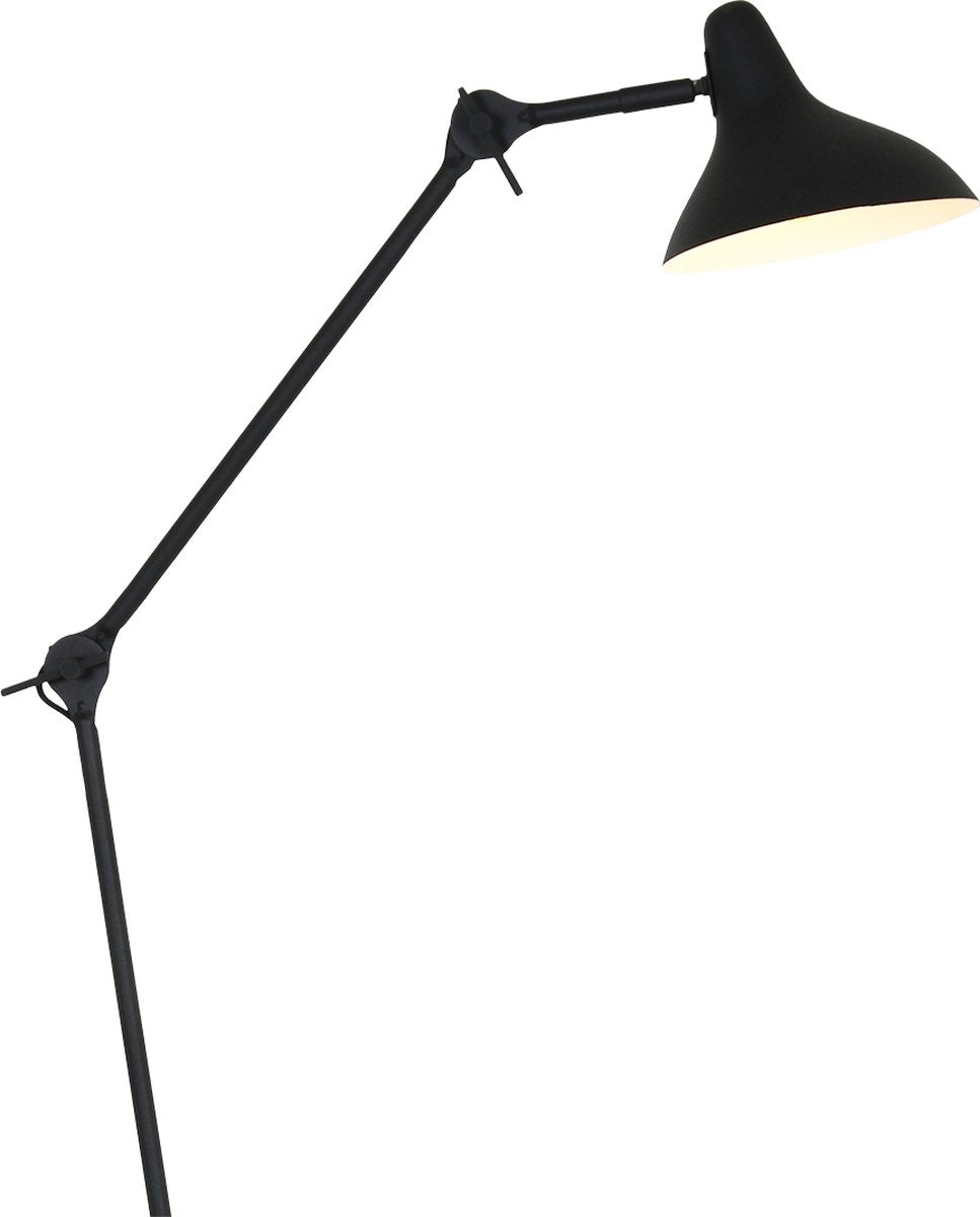 Vloerlamp Anne Light & home Kasket - Zwart