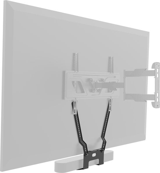 VDD - Sonos Beam soundbar tv beugel - 30 x 5 x 10 cm - Zwart