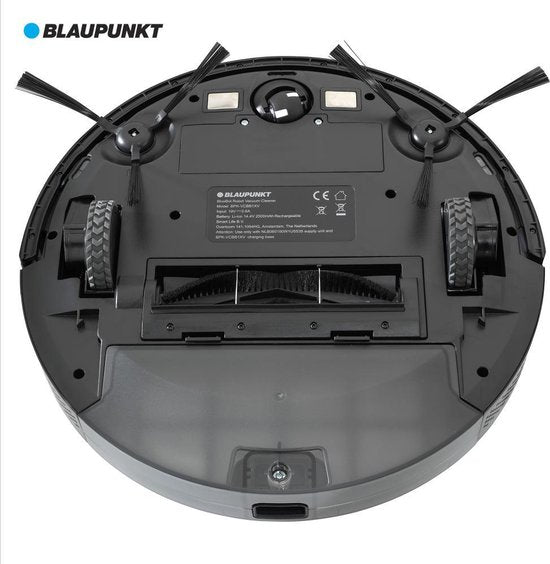 Blaupunkt Bluebot XVAC – Robotstofzuiger met Laadstation – Gyro Navigatie - Met dweilfunctie door los te verkrijgen dweilmodule
