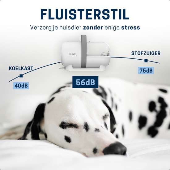 BOME Hondentondeuse - Alles in 1 Trimset - Tondeuse Hond - Poottrimmer - Nagelvijl Hond - Dieren Tondeuse