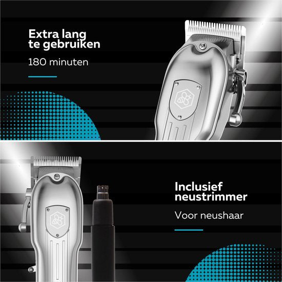 Beeperfect - Professionele Draadloze Tondeuse Mannen - Inclusief Neustrimmer