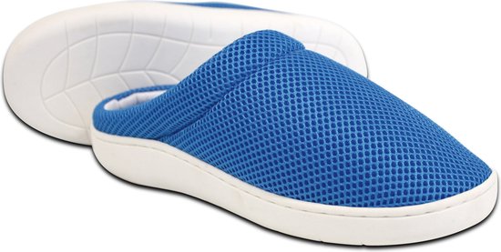 Stepluxe Gel Slippers – Anti-vermoeidheid Comfort Slippers – Blauw – Maat 35/36