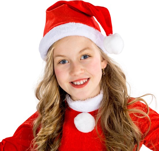 Dressforfun Meisjeskostuum kerstelf 152 (12-14y) - verkleedkleding kostuum halloween verkleden feestkleding carnavalskleding carnaval feestkledij partykleding - 300289