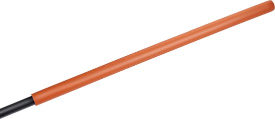 BLACK+DECKER Tuinhark BXGTTO7001 - 164 x 60 x 3 CM - Bladhark met Comfortabele Handgreep - Terugverende Hark - Oranje/Zwart