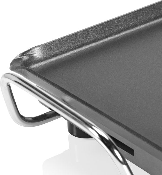 Princess Table Chef Superior Bakplaat 102240 - Gourmet - Grillplaat - Tafelgrill - 46x26 cm - 8 personen - Regelbare thermostaat - 2500W - Teppanyaki - Voor binnen en buiten - 2 meter snoer