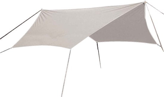 Bo-Camp - Urban Outdoor - Tarp - Westbourne - 6-Hoekig - Beige