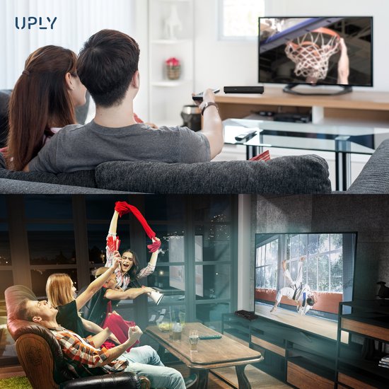 UPLY DVD Speler met HDMI - Full HD - Regiovrij - Inclusief HDMI en Afstandsbediening - DVD en CD Speler - USB
