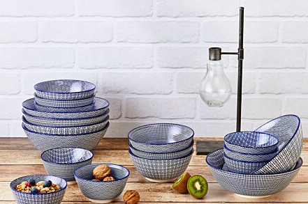 Bjorn Servies Pattern Blue 42 delig