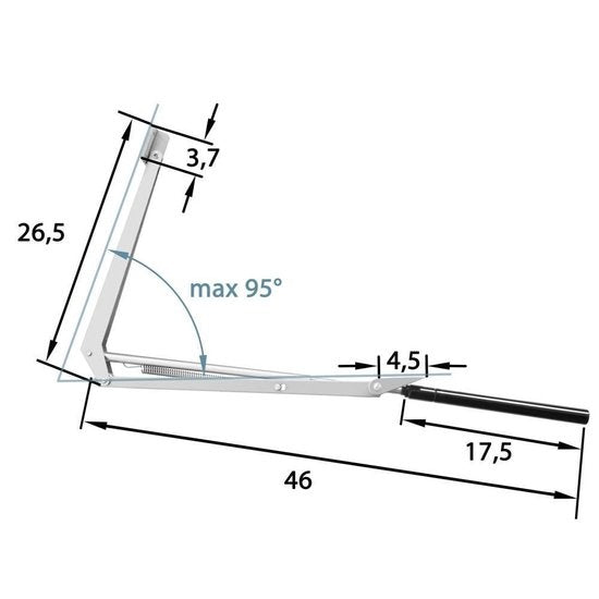 TecTake - Automatische raamopener voor serre - 402775