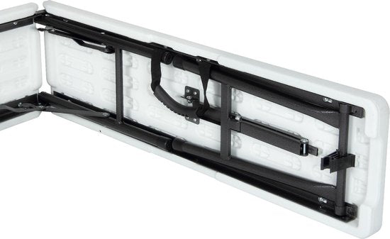 Tuinbank Inklapbaar - 8 Persoons - Picknickbank - Set van 2 stuks - Wit