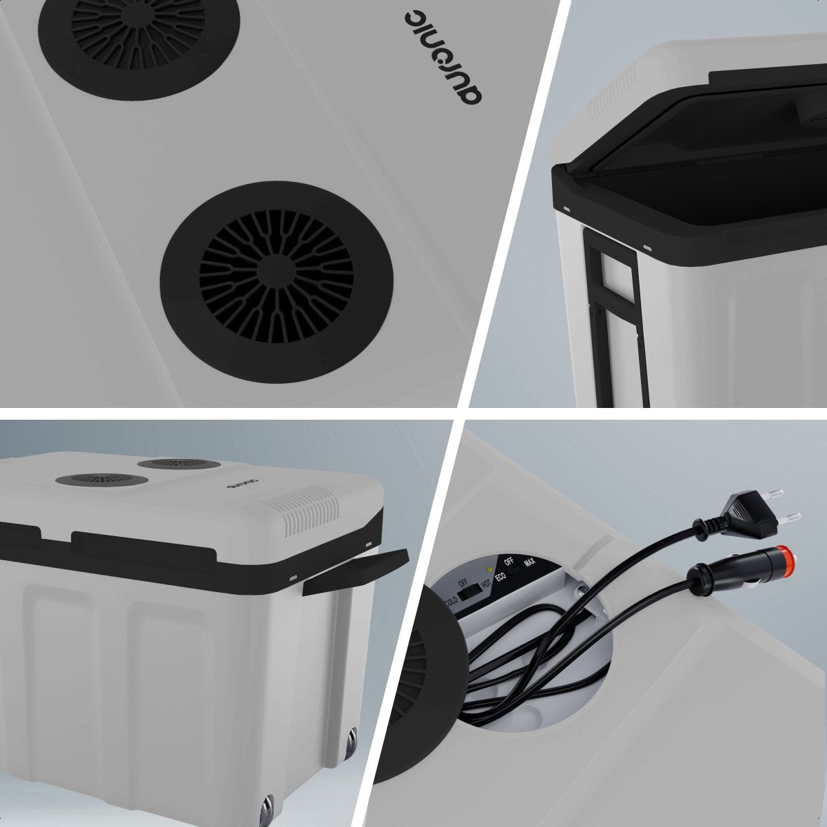 Auronic elektrische koelbox - 40L - koelen en verwarmen - 12V/230V - draagbaar