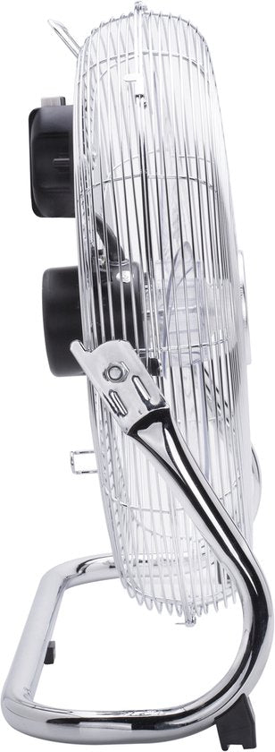Vloerventilator 40 cm – 3 Snelheden – Boxventilator – 130° Kantelbaar – Metaal – Tristar VE-5936