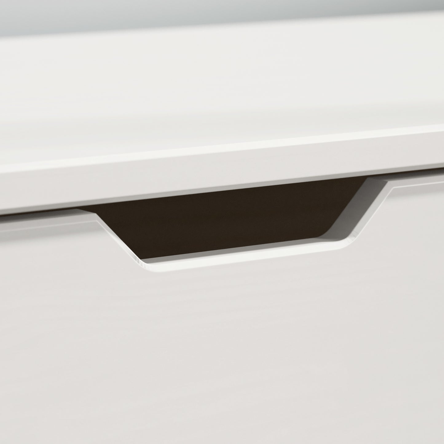 Borneo TV Meubel - Grenen FSC® gecertificeerd - 140x42x40 Wit