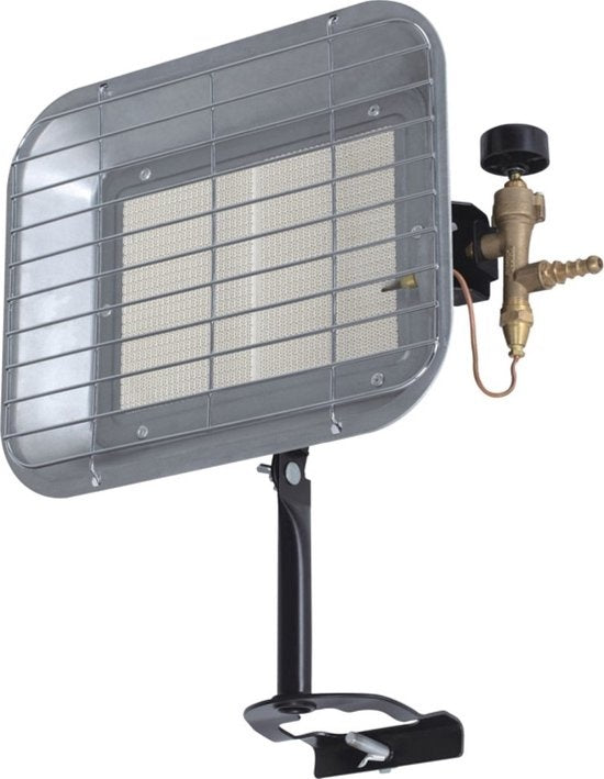 Perel Terrasverwarmer op gas, butaan of propaan, 4500 W