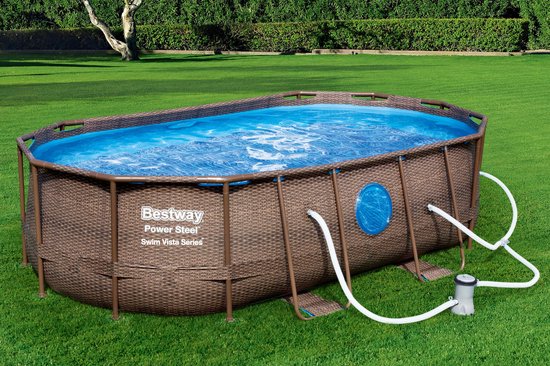 Bestway Grijze Filterpomp - 2.006 ltr/uur - 30.50x32x24.50cm