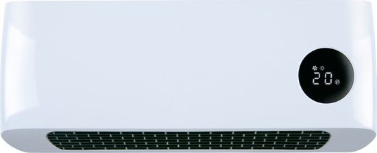 alpina Wandkachel – Met Timer & Afstandsbediening – 2000 W – 42 x 17.5 x 10.5 cm – Wit