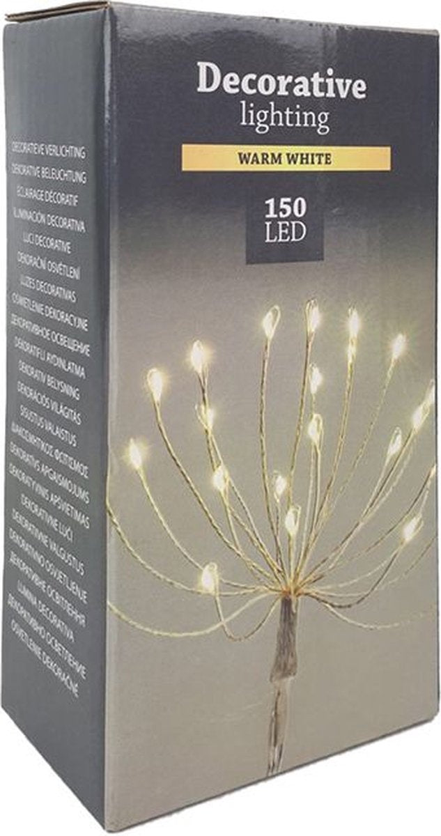 LED Lichtsnoer Fireworks - 6 lichtclusters