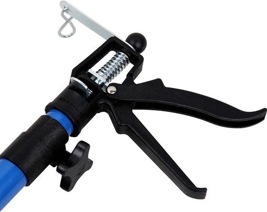 Bouwstempel Set van 2 Blauw Staal 115-290cm 30kg