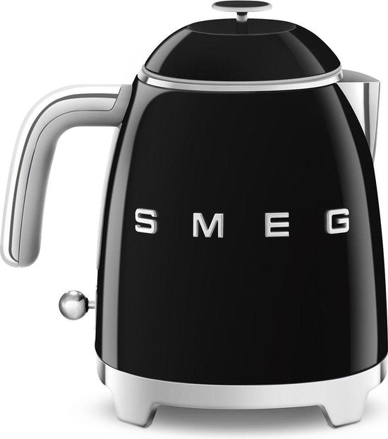 SMEG KLF05BLEU Waterkoker - 0.8L - Kunststof - BPA vrij - 20x20x15.20 cm - Zwart