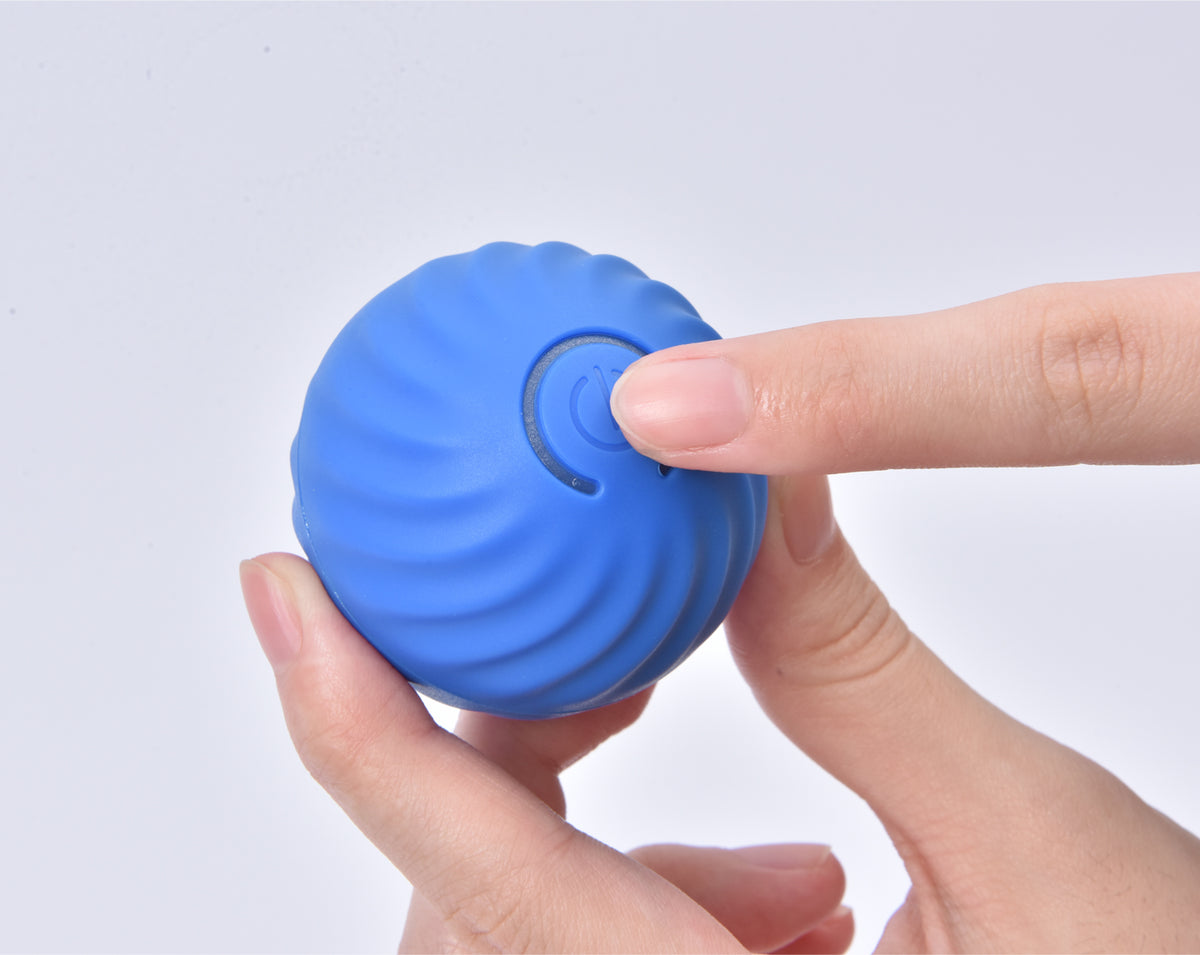 Petgravity slimme stuiterbal (voor kleinere hond) blauw
