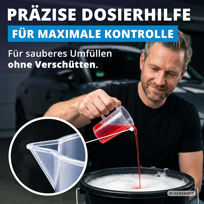 LICARGO Maatbeker 100 ml - 2 ml Schaalverdeling - BPA-vrij - Vaatwasserbestendig