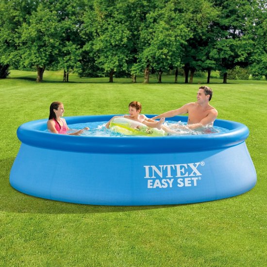 Intex Easy Set Opblaaszwembad Set - Ø 305 x 76 cm met filterpomp