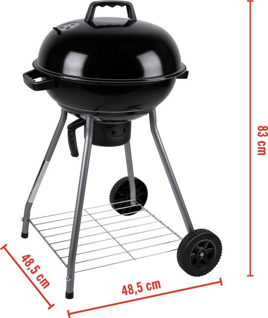 BBQ Collection Barbecue met Deksel - BBQ Houtskool met Asopvangbak - Barbeque Grill - Ø 45 cm