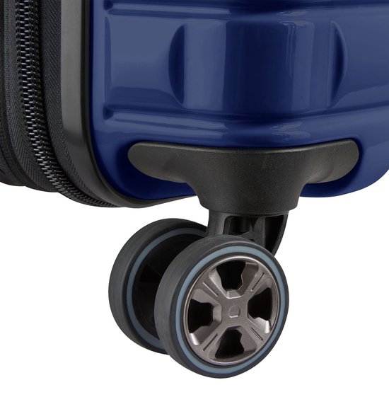 DELSEY PARIS Shadow 5.0 4DR Expandable Trolley 75 Marine Blue Donkerblauw