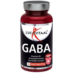 Lucovitaal GABA Smelttabletten - 90 Tabletten - Limoen-Mango