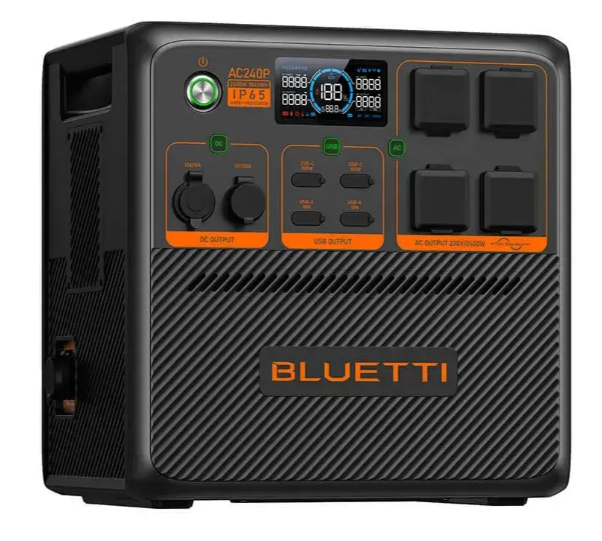 Bluetti Draagbare accu 1843Wh - Max. 3600W – Grijs – 42 x 29,4 x 41 cm