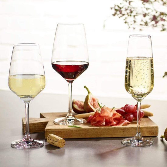 vivo by Villeroy & Boch Group - Voice Basic, rode wijnglas-set, 4-dlg., 497 ml, Kristalglas