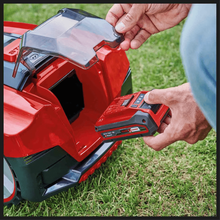 Einhell FREELEXO 550 Robotmaaier Set - Tot 550 m² - 20-60 mm - Zwart/Rood - Incl. 3.0 Ah Accu & Installatieset