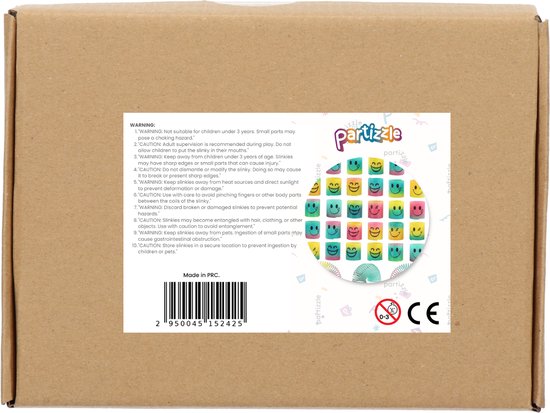 Partizzle 30x Traploper Klein Speelgoed Pakket - Trapveer Uitdeelcadeautjes - Slinky Grabbelton Traktatie Cadeautjes - Sensorisch / Fidget Toys - Voor Kinderen & Peuters