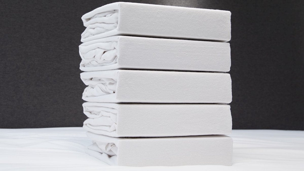 Beter Bed Select Molton Splittopper 180 x 200 cm - Wit - Matrasbeschermer voor Splittopmatras tot 10 cm