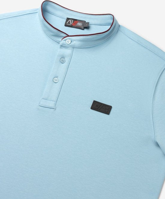AB Lifestyle - Tokio Polo | Sky Blue - Heren - Maat: XXL