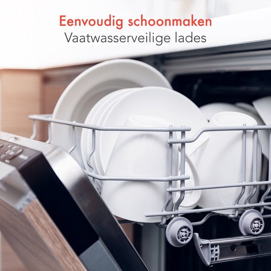 KitchenBrothers Airfryer – Dual Zone & 10 Programma's – 2400 W – 38.8 x 36.5 x 31.8 cm – Zwart