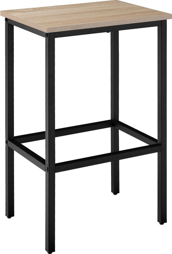tectake - Bartafelset Inverness industrieel lichtbruin - 404363