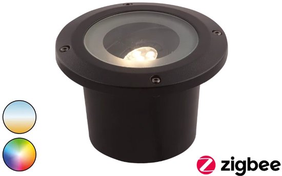 Tuinverlichting Grondspot Inbouw Zigbee 12V | Rubum | 5W 280Lm RGBW | IP67
