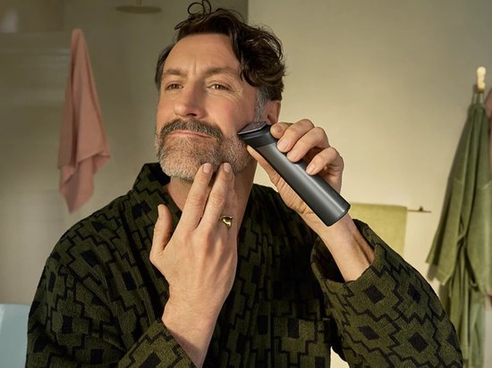Philips Multigroom Series 7000 – Baard- & bodytrimmer – 17-in-1 – BeardSense-technologie – 0,2 mm precisie