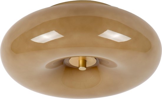 Lucide SENTINO - Plafonnière - Ø 30 cm - 3xG9 - Taupe