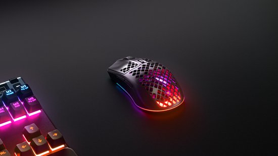 SteelSeries Aerox 3 2022 Edition Draadloze Gaming Muis - Zwart