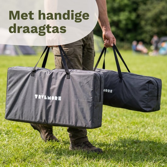Trvlmore Campingkeuken met Windscherm en Afwasbak - 120 x 120 x 83 cm