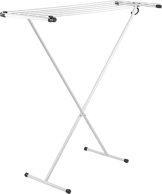 Bo-Camp - Droogrek - Compact - Staal - Schaarmodel - Wit - 5