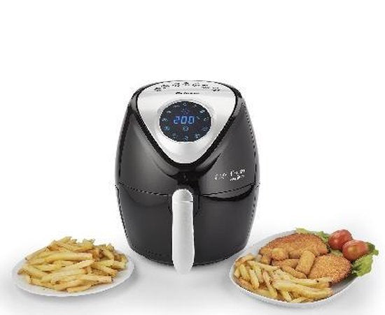 Ariete 4616/00 Enkel 3,5 l Vrijstaand 1300 W Heteluchtfriteuse Zwart, Zilver