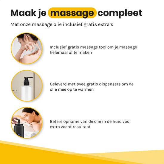 Bolusso Zwarte Massage Olie Verwarmer - Massageolie Verwarmer 30 Tot 65 Graden - Guasha - Massage Apparaat - Inclusief 2 Dispensers & Massage Tool - Elektrische Flessenwarmer- Massage Olie Erotisch