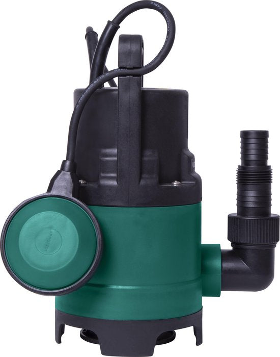 VONROC Dompelpomp – Voor Vuil- & Schoonwater – 8000 l/u – 400 W – Zwart
